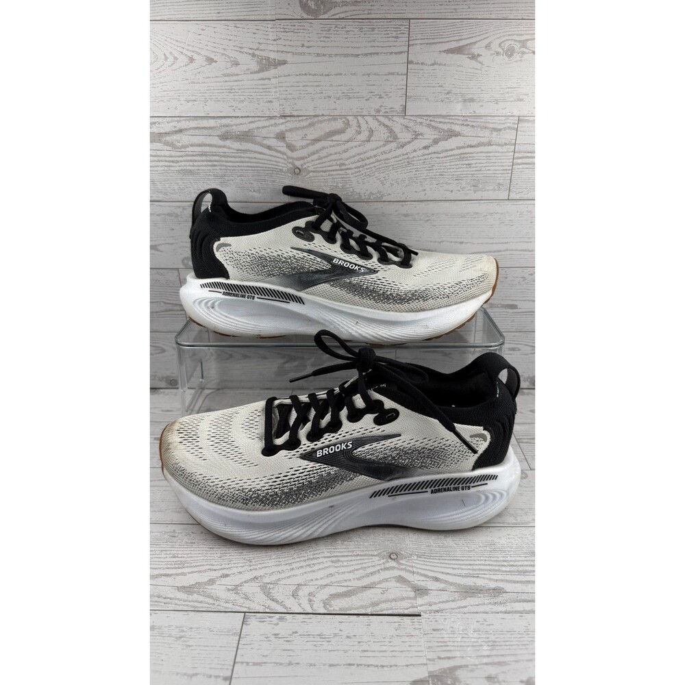 Brooks Adrenaline GTS 25 1204431B189 Black US 8.5B Women's Running Shoes #787